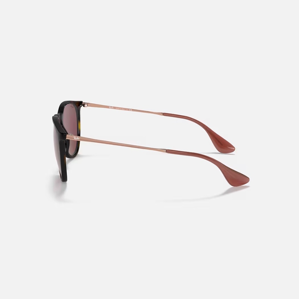 Ray-Ban Sunglasses - Erika (RB4171) - Havana (Dark Violet Lenses) - Picture 5 of 12